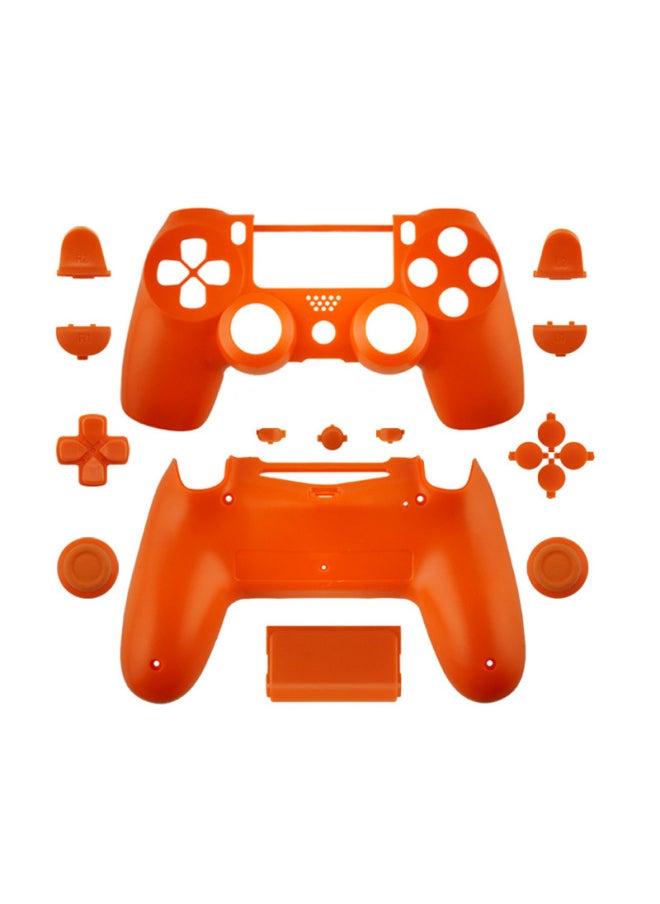 Full Set Replacement Faceplate Button Accessories For Ps4 Slim Jdm-040 Controller-Product Color:Orange