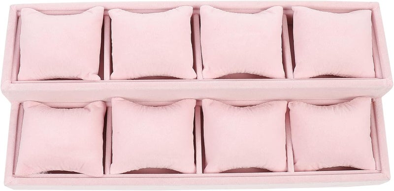 كلاراكو صينية مجوهرات كلاركو، منظم تخزين الساعات، صينية عرض مجوهرات إبداعية، صينية تخزين مجوهرات، صينية وسادة مجوهرات، صواني - Image 1