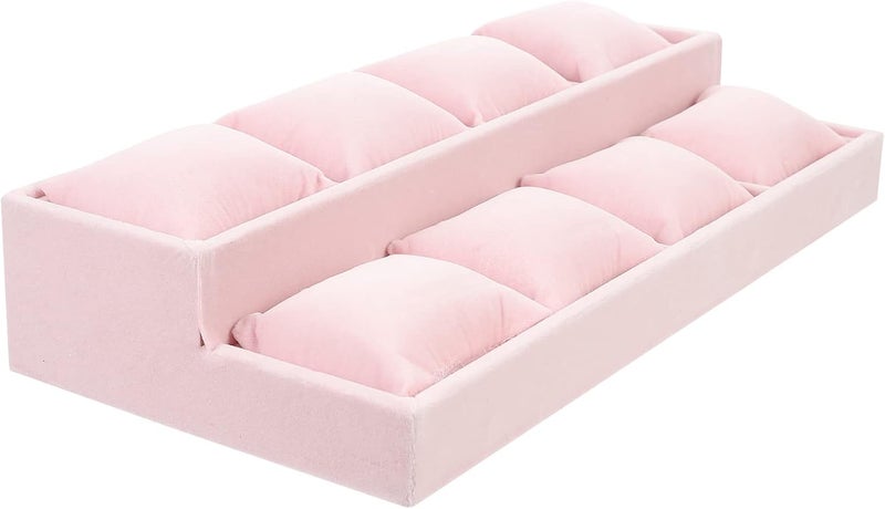 كلاراكو صينية مجوهرات كلاركو، منظم تخزين الساعات، صينية عرض مجوهرات إبداعية، صينية تخزين مجوهرات، صينية وسادة مجوهرات، صواني - Image 5