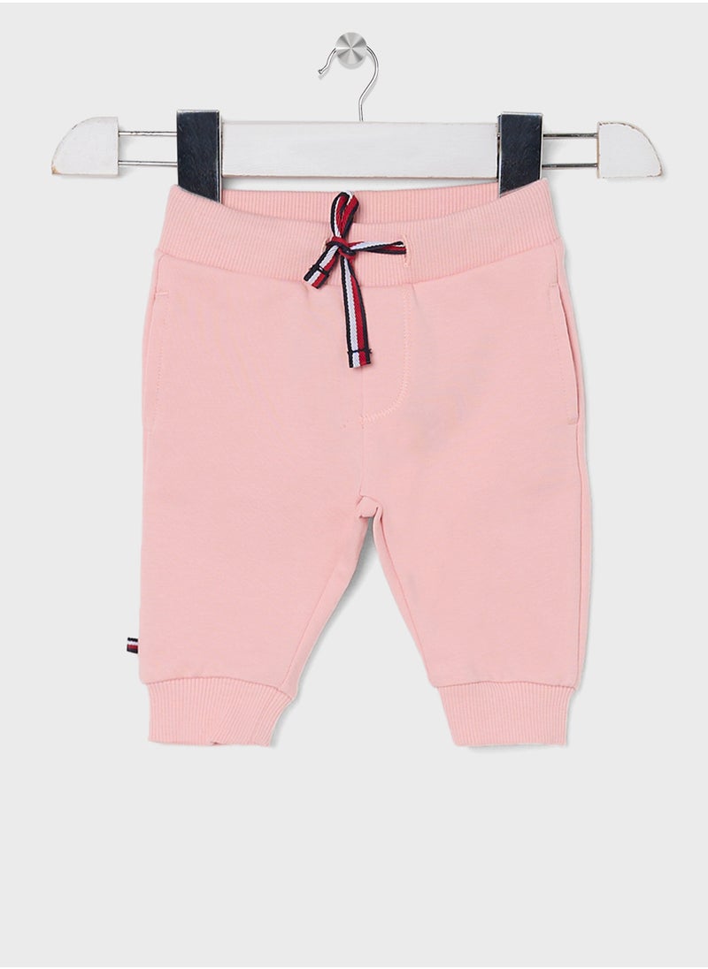 TOMMY HILFIGER Infant Logo Sweatshirt & & Pant Set  - Image 4