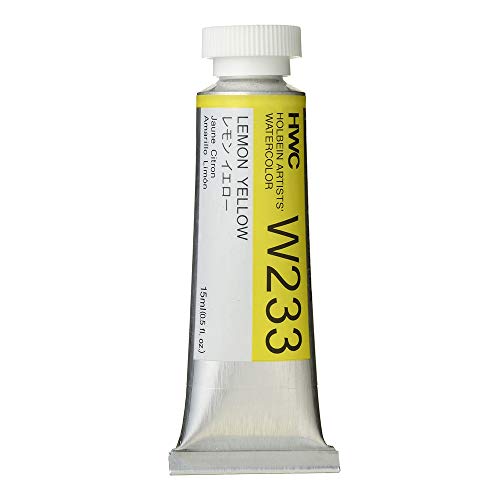 Holbein Artist's Watercolor 15ml Tube (Lemon Yellow) W233 - Image 4