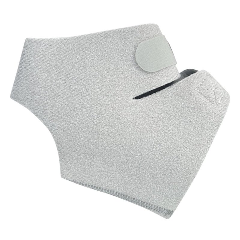 Adjustable Gray Ankle Compression Sleeve For Running Basketball Hiking Support - Image 2