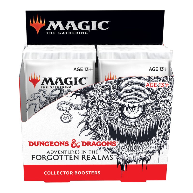 Magic the Gathering Magic: The Gathering Adventures in the Forgotten Realms Collector Booster Box | 12 Packs (180 Magic Cards) - Image 2