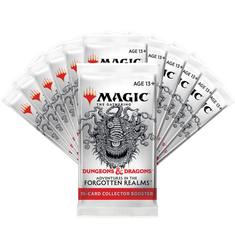 Magic the Gathering Magic: The Gathering Adventures in the Forgotten Realms Collector Booster Box | 12 Packs (180 Magic Cards) - Image 3