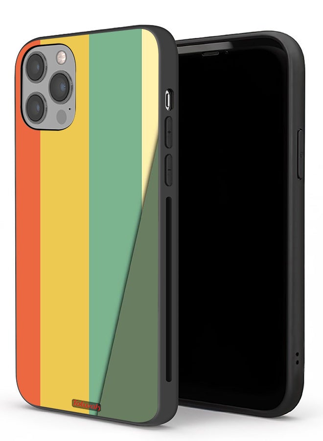 Tolwak Apple iPhone 12 Pro Max Protective Case Simple Pattern - Image 1