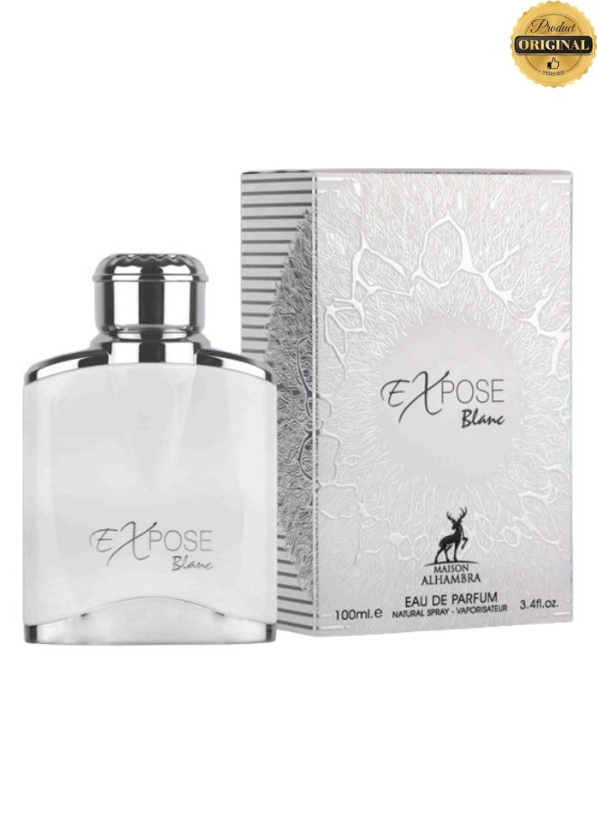 MAISON ALHAMBRA 3 Pieces Expose Blanc Perfume 100ML - Image 2