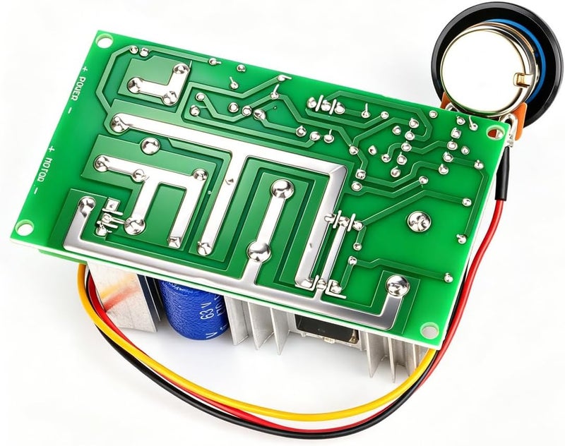 Gebildet وحدة تحكم محرك DC 12V 24V 36V 48V وحدة قيادة عالية الطاقة مع تحكم سرعة قابل للتعديل PWM حاكم إلكتروني مفتاح تنظيم 20A خافت LED فائق الصغر - Image 3