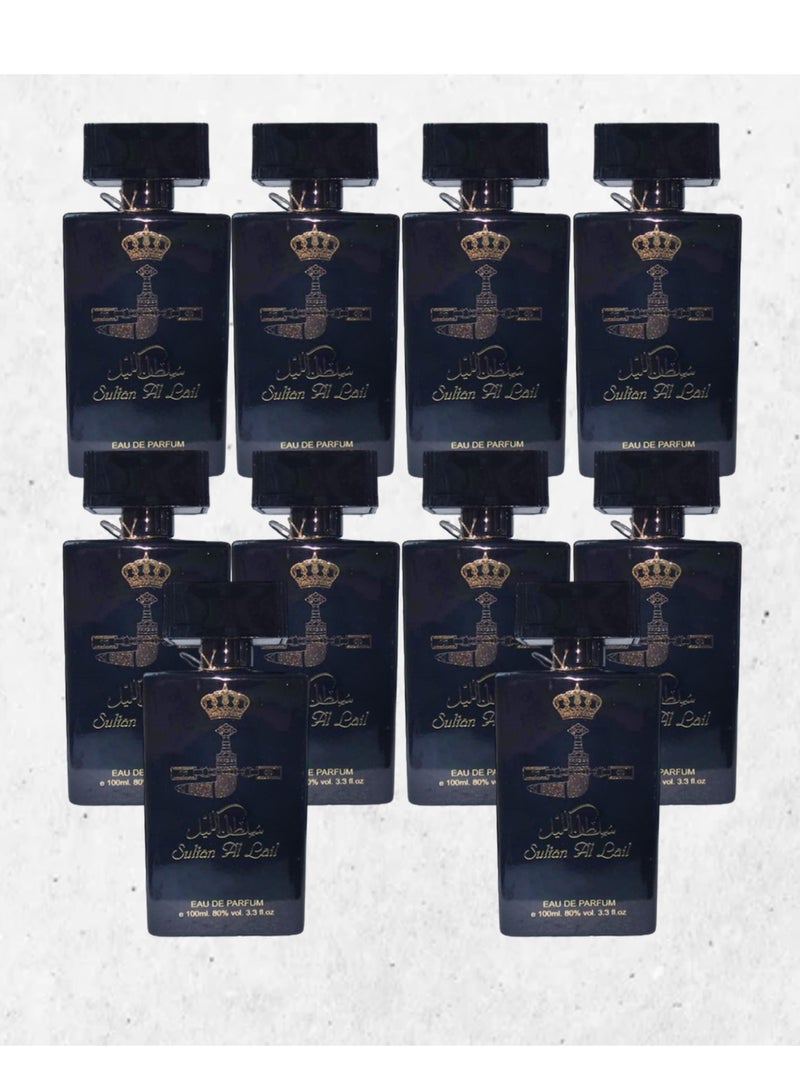 سلطان 10 قطع عطر سلطان الليل 100 مل EDP - Image 1