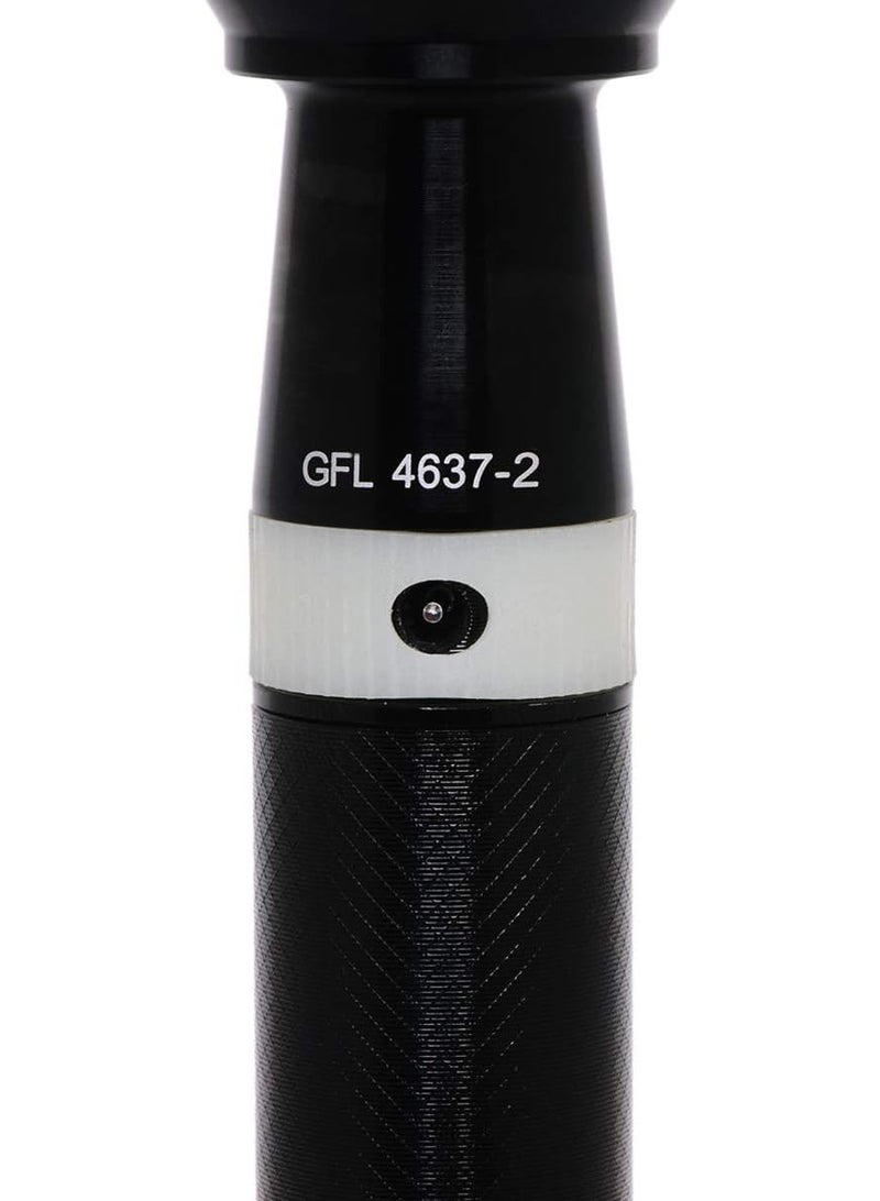 Geepas GFL4637 Rechargeable LED Flashlight, 3W, 2-Piece Set with Glow Rubber Grip, Portable Design, 3 Hours Working Time, Ideal for Camping & Emergency Use - Image 3