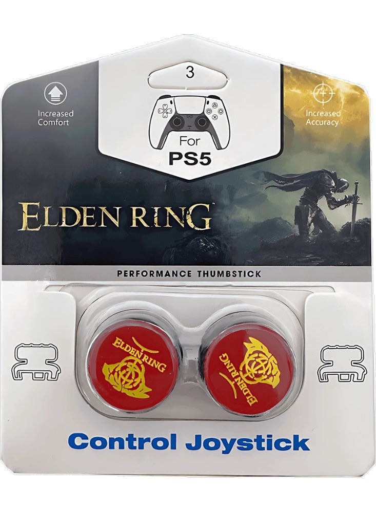 Elden Ring Analog Freek and Grips for PS5 and PS4 - Red