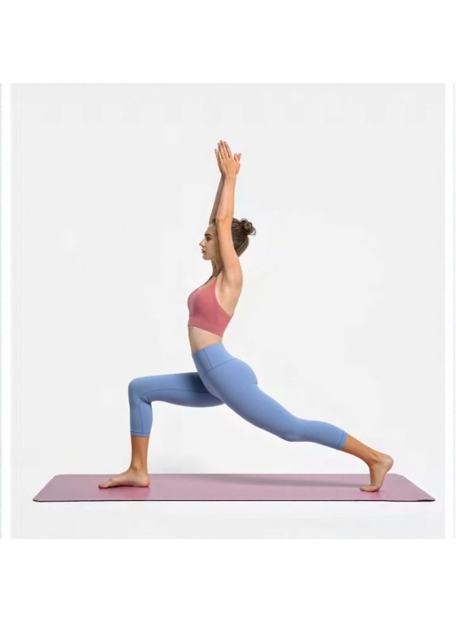 NIBEMINENT Essential/Pure&Plain 7/8 Leggings, High Waisted Compression Soft Pants Workout Athletic Yoga Pants 24" - Image 2