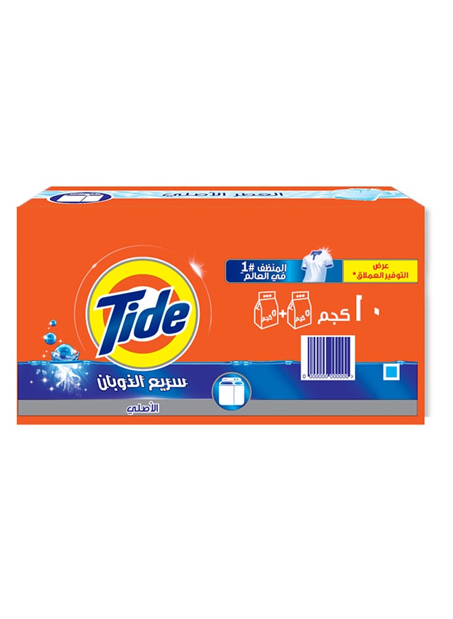 تايد مسحوق غسيل عادي نصف آلي 10كجم - Image 1