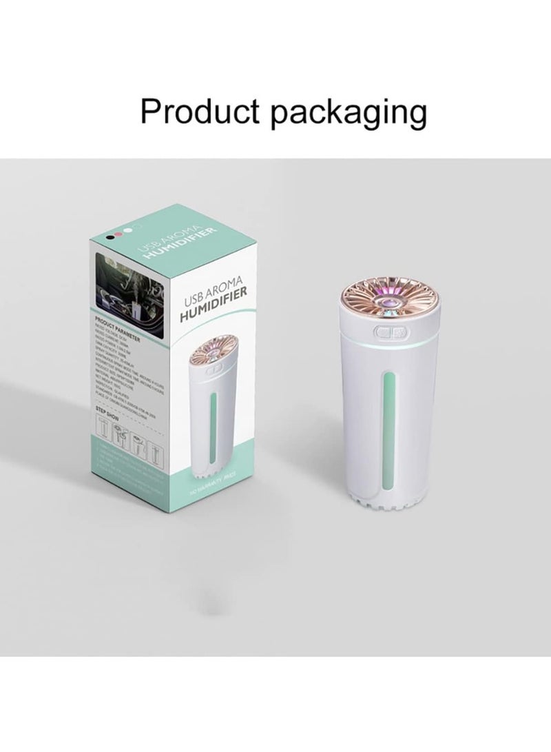 White Electric Aroma Diffuser with LED Light - Suitable for Home, Car, and Office Product Code: 5324  - Image 5