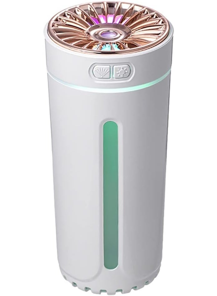 White Electric Aroma Diffuser with LED Light - Suitable for Home, Car, and Office Product Code: 5324  - Image 4