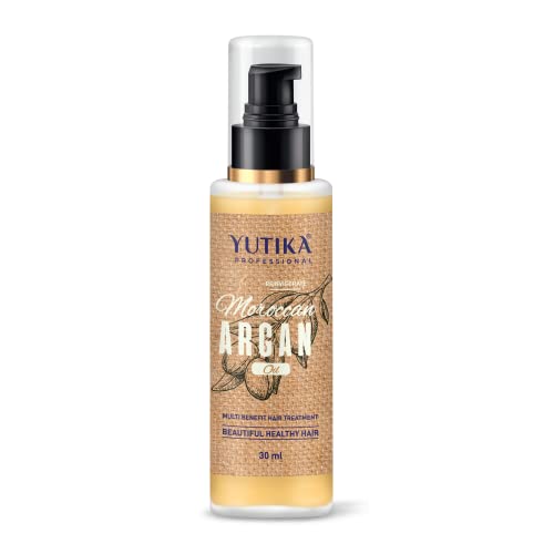 Yuthika Yutika Professional Moroccan Argan Oil for Hair - 30ml, Silky, Shiny & Nourished Hair Oil for Men & Women - Image 5