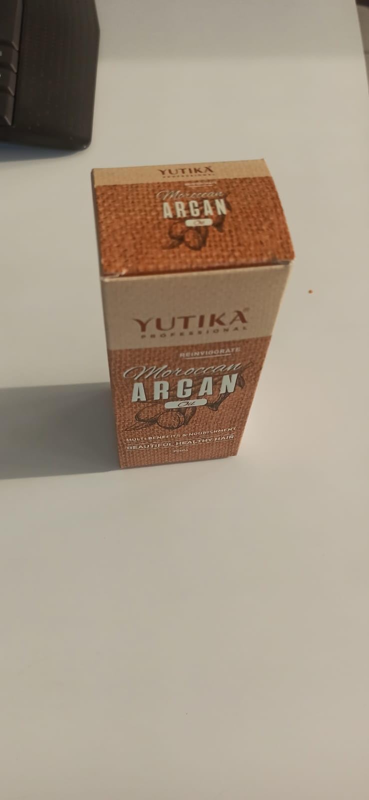 Yuthika Yutika Professional Moroccan Argan Oil for Hair - 30ml, Silky, Shiny & Nourished Hair Oil for Men & Women - Image 4