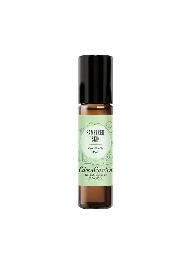 Edens Garden Pampered Skin Essential Oil Blend, Best for Rosacea, Hives & Rashes, with Lavender for Sensitive Skin, 100% Pure & Natural Premium Best Recipe Therapeutic Aromatherapy Blend 10 ml Roll-On - Image 1
