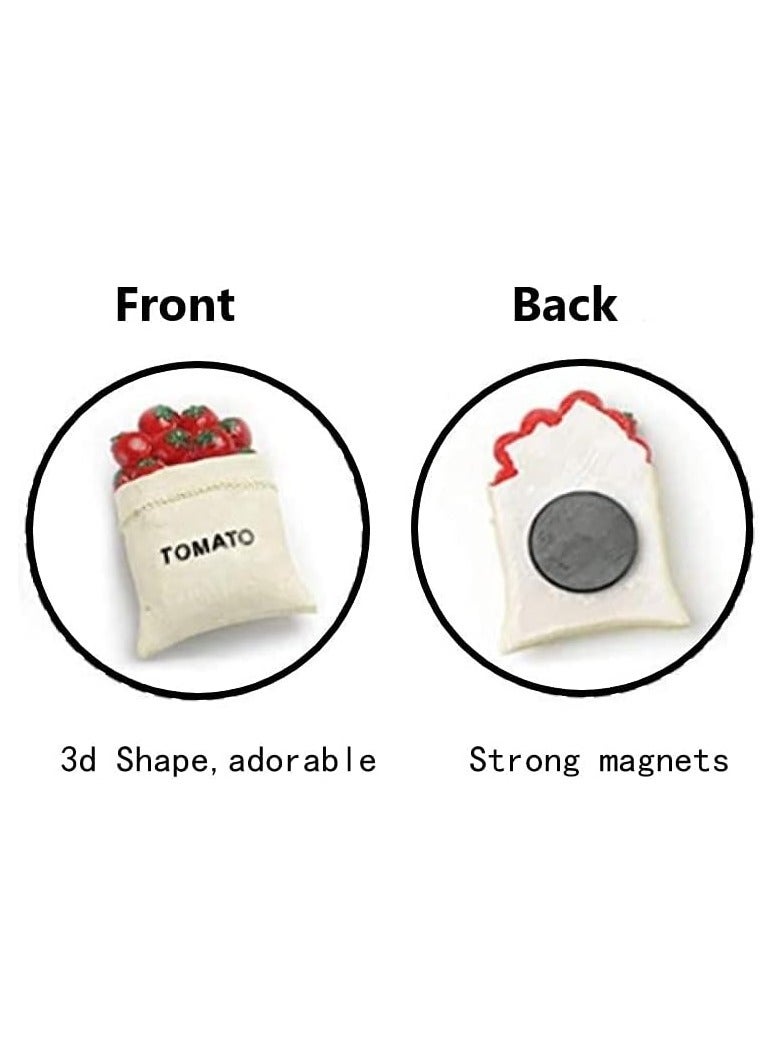 10 Pcs Refrigerator Magnets, Cute 3D Magnets for Fridge Funny Home Decoration for Kitchen Office Dry Erase Board/Whiteboard Magnets  - Image 3