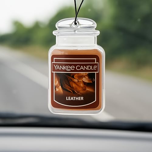 YANKEE CANDLE شمعة يانكي للسيارة النهائية، جلد، 0.96 أونصة - Image 2