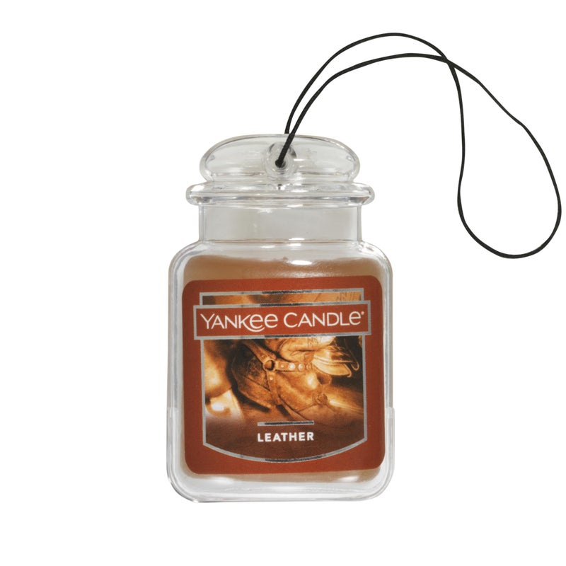 YANKEE CANDLE شمعة يانكي للسيارة النهائية، جلد، 0.96 أونصة - Image 5
