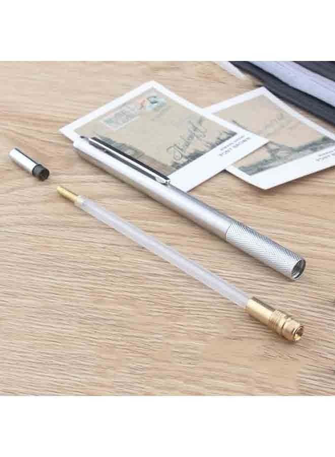 Generic 2PCS 0.7mm Automatic Pencils  1000PCS Refills - Full Metal Art Drawing Mechanical Pencil Set for Office  School Supplies  - Image 5