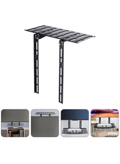 XiuWoo Tv Shelf Box Tv Rack Holder Small Shelf Wall Tv Tops Storage Shelf Tv Router Shelf Router Holding Rack Monitor Shelf Screen Cold Rolled Steel Cooling Rack WiFi Tv Monitor Tops  - Image 1