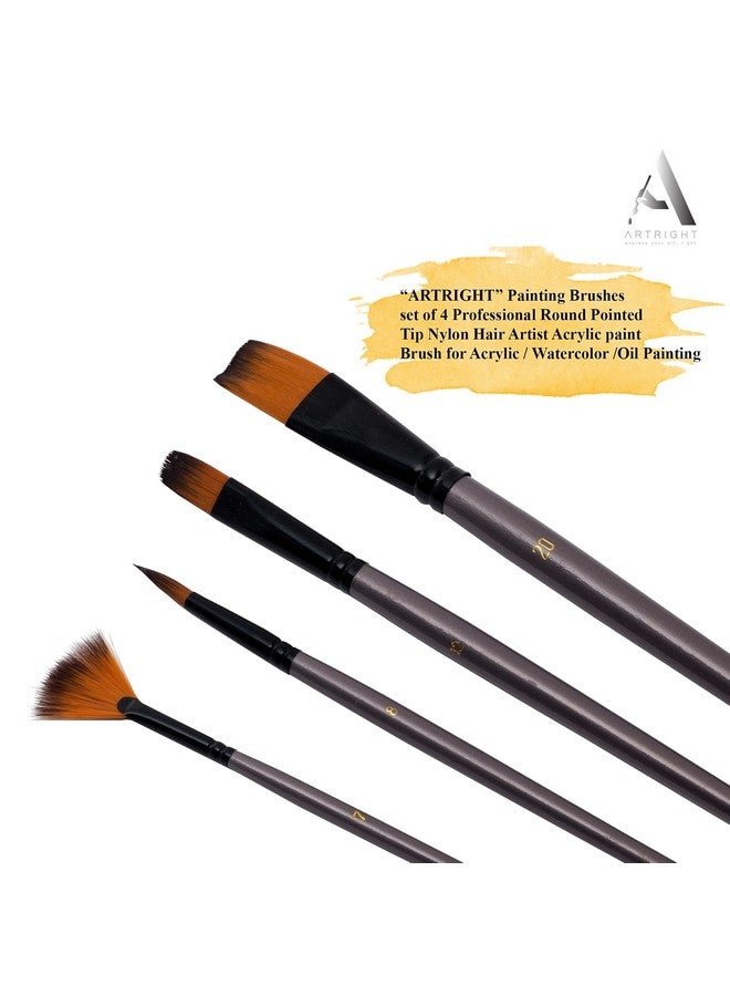 ArtRight 39 Pcs Painting Kit for Beginners & Kids with 4 Paint Brushes - Mini Wooden Easel with Canvas - 20 A5 Watercolor Papers - Mini Painting Palette - Artists Color Set of 12 - Image 2