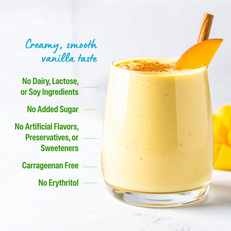 Orgain Organic Vegan Protein Powder, Vanilla Bean - 21g Plant Protein, 5g Prebiotic Fiber, Low Carb, No Lactose Ingredients, No Added Sugar, Non-GMO, For Shakes & Smoothies, 10 Travel Packs - Image 5