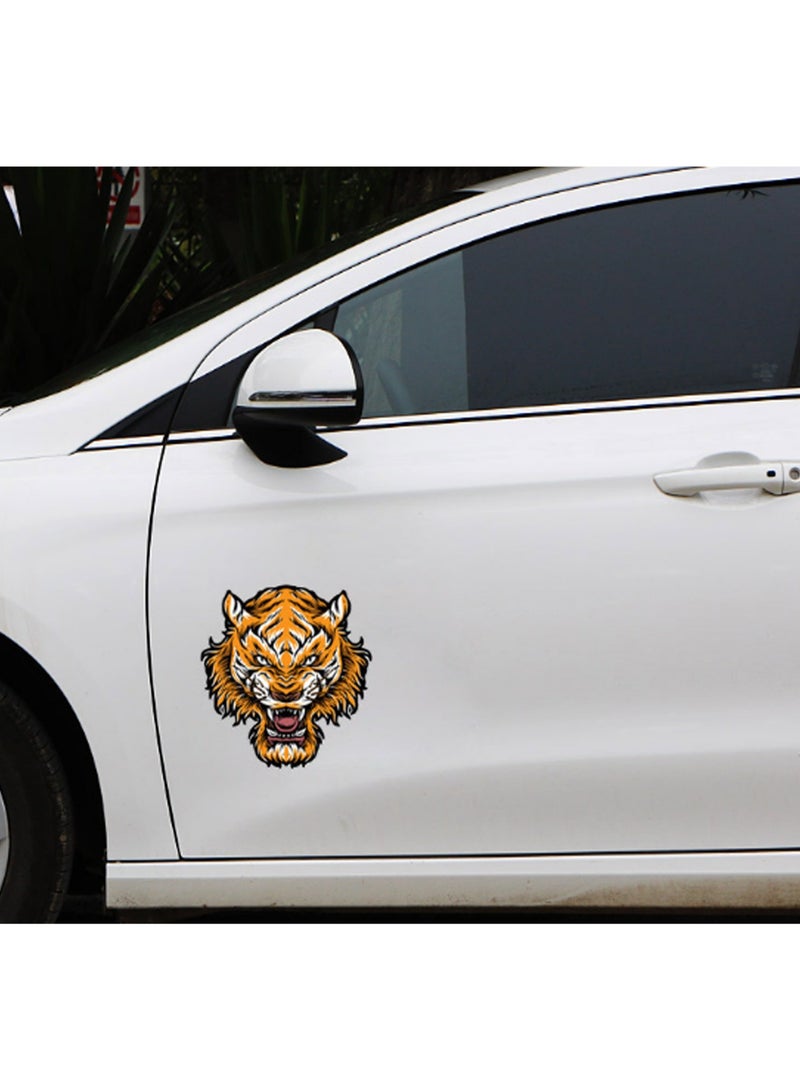 Tiger Head One Car Car Sticker, Decal And Bumper Sticker, Suitable For Car Stickers - Image 3
