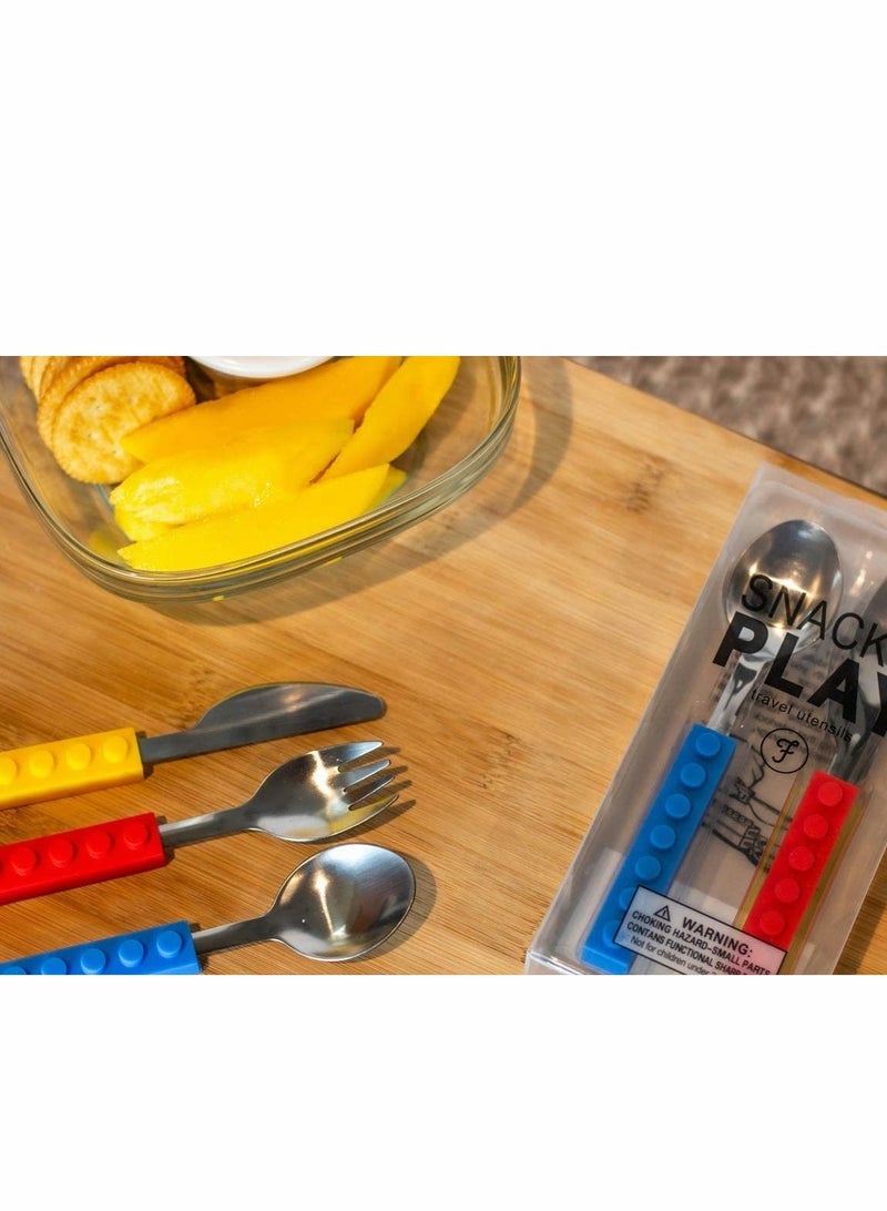 SYOSI Eating Set of Garden Fairy Utensils for Toddlers, Infants, Babies and Kids Flatware Toys are Made Materials for Safe and Fun Eating Toddler Utensils Silverware - Image 3