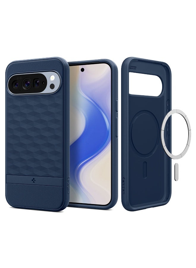 Spigen Parallax MagFit for Google Pixel 10 Pro XL MagSafe Case Cover [Pixelsnap and MagSafe compatible] - Midnight Blue - Image 1