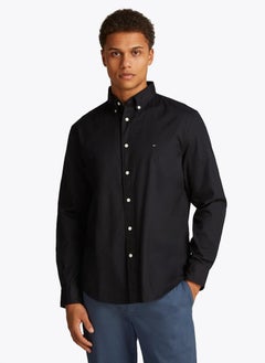 TOMMY HILFIGER Core Flex Button Down  Regular Fit Poplin Shirt  - Image 1