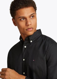 TOMMY HILFIGER Core Flex Button Down  Regular Fit Poplin Shirt  - Image 3