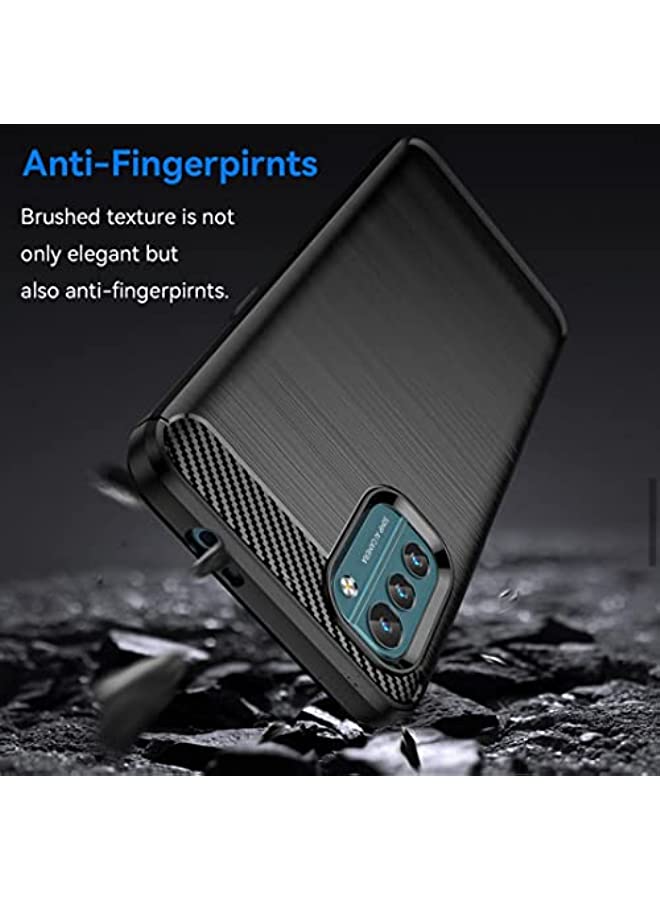 erorex Nokia G21 Carbon Fiber Brushed TPU case G21/G11 Anti-Slip Dust-resistant Shockproof Back cover for Nokia G21 / G11 - Image 5