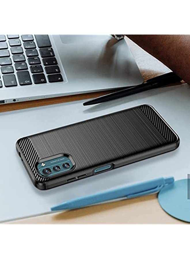 erorex Nokia G21 Carbon Fiber Brushed TPU case G21/G11 Anti-Slip Dust-resistant Shockproof Back cover for Nokia G21 / G11 - Image 4