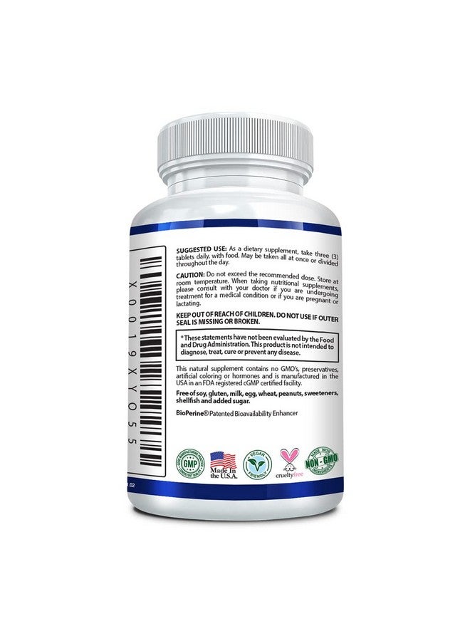 Research Verified Joint Support - Glucosamine, MSM, Turmeric, Boswellia, BioPerine - Vegan - 90 Capsules - 1 Month Supply - Image 2