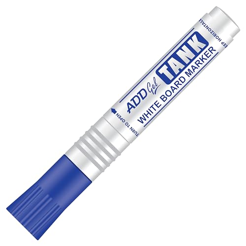 ADD Gel TANK WHITEBOARD MARKER 10 PCS BOX (Blue) - Image 1