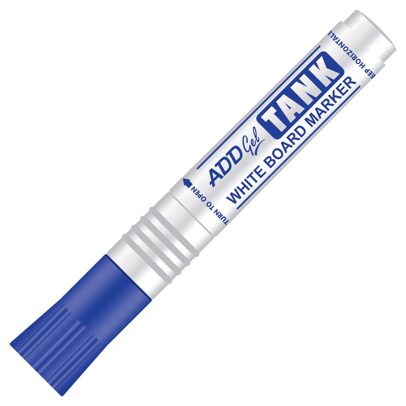 ADD Gel TANK WHITEBOARD MARKER 10 PCS BOX (Blue) - Image 4