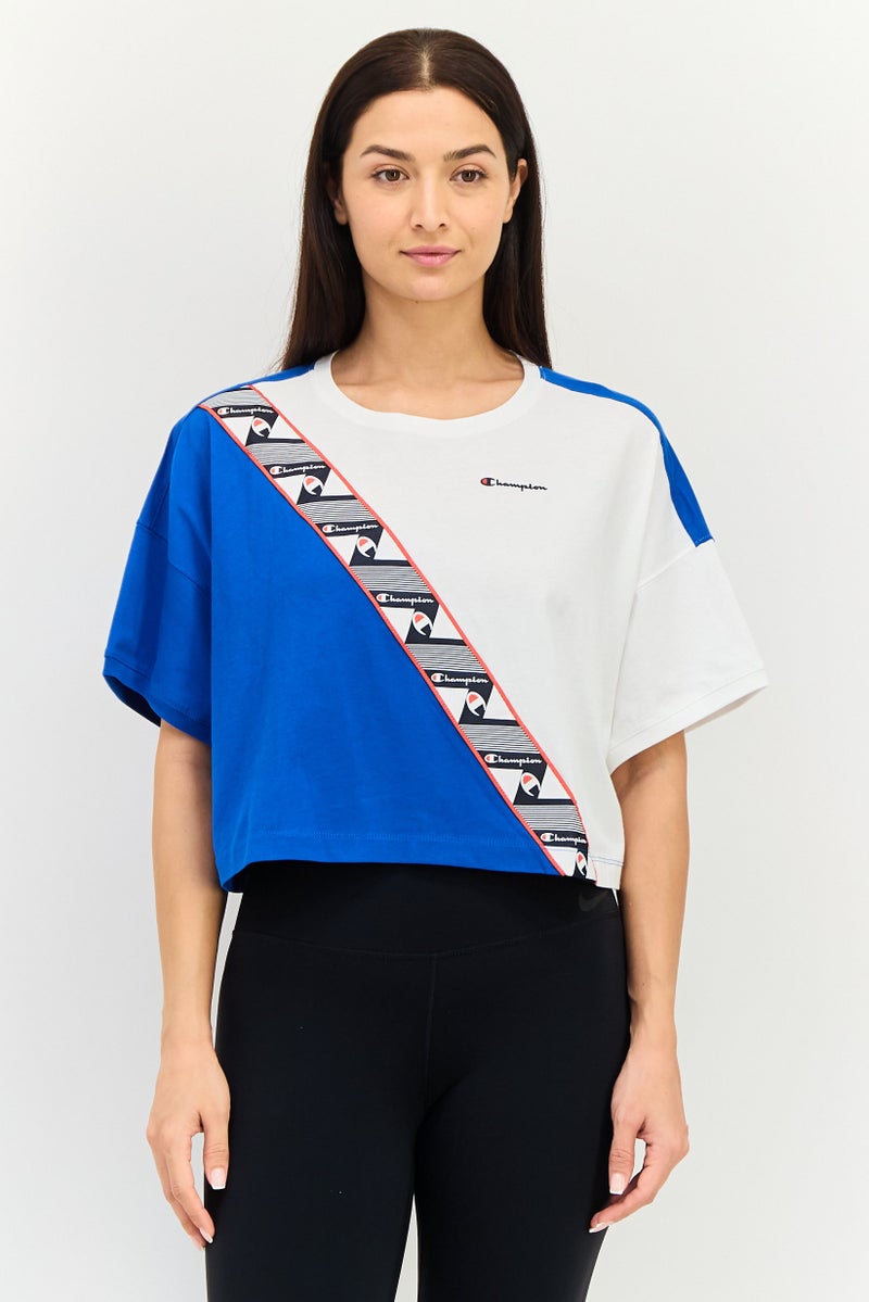 Champion Women Custom Fit Short Sleeve Outdoor Top, Multicolor - Image 1