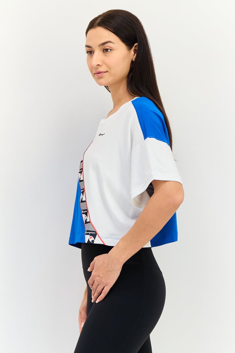 Champion Women Custom Fit Short Sleeve Outdoor Top, Multicolor - Image 4