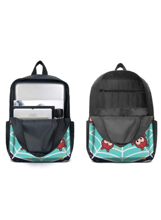 واضح من النار حقيبة كرتونية من ثلاث قطع، يسهل التعامل معها في مناسبات مختلفة (متوفرة للطلاب والأطفال والأصدقاء في النزهايات وتسلق الجبال والتعليم المدرسي وما إلى ذلك) | الكتفين + حقائب اليد + حقائب القرطاسية | موسم العودة إلى المدرسة / هدايا المهرجان - 35 - Image 4