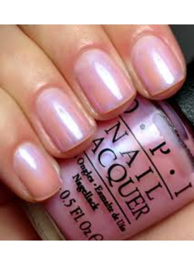 Opi Nail Lacquer Color Rosy Future 15ml - Image 4