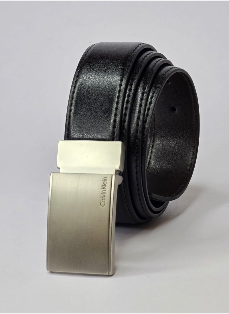CALVIN KLEIN JEANS PLUS - Calvin Klein Black Wallet-Belt Set For Men - Image 1