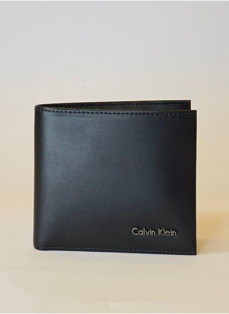 CALVIN KLEIN JEANS PLUS - Calvin Klein Black Wallet-Belt Set For Men - Image 1