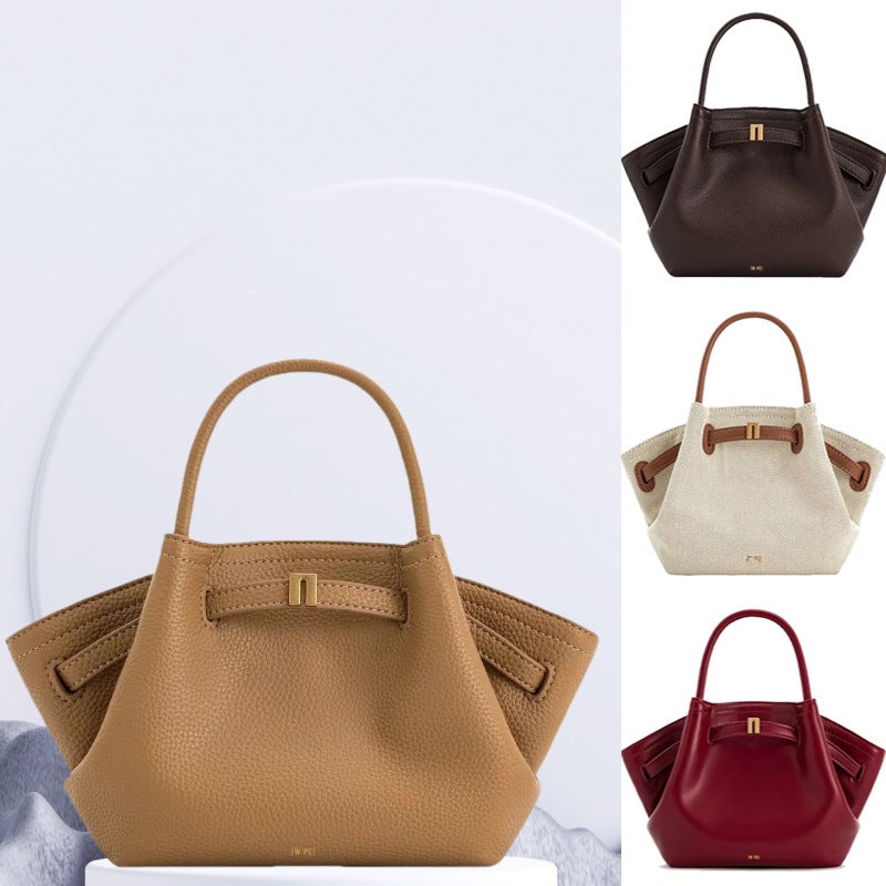 Jw Pei Dumpling Bag New Genuine Leather Hana Women'S Shoulder Bag Handbag Crossbody Bag Genuine Leather Women'S Bag - Image 3