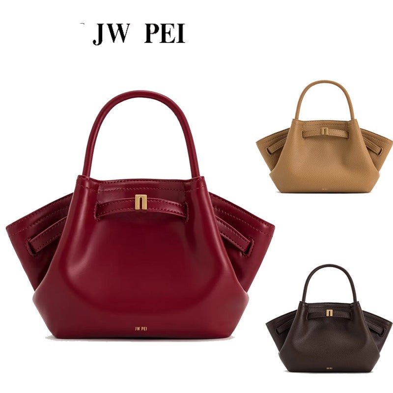 Jw Pei Dumpling Bag New Genuine Leather Hana Women'S Shoulder Bag Handbag Crossbody Bag Genuine Leather Women'S Bag - Image 2