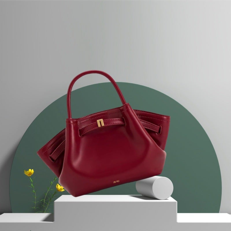 Jw Pei Dumpling Bag New Genuine Leather Hana Women'S Shoulder Bag Handbag Crossbody Bag Genuine Leather Women'S Bag - Image 5