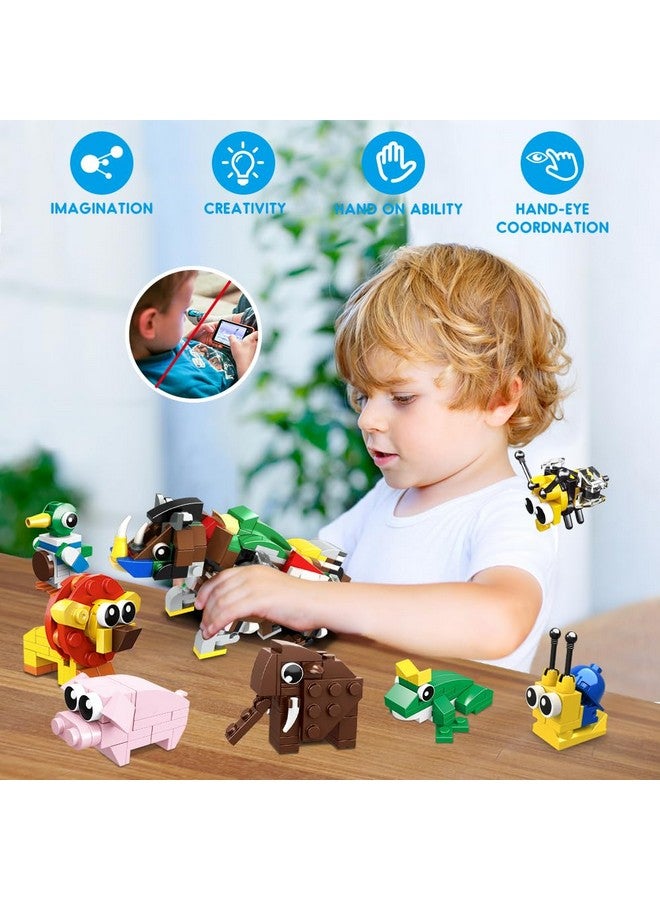 Hogokids HOGOKIDS 30 Packs Party Favors for Kids - 867PCS Animals Building Blocks Sets for Classroom Prizes Goodie Bag Fillers Stocking Stuffers Birthday Valentines Easter Gifts for Kids Boys Girls 6+  - Image 3