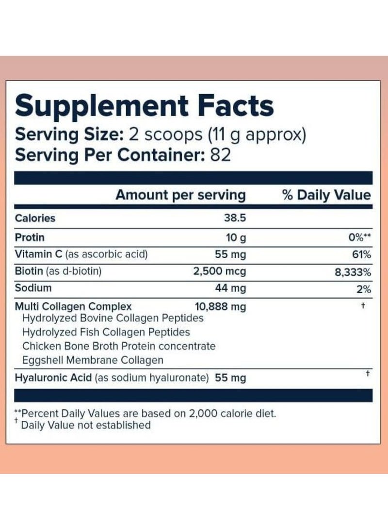 NutriLife ببتيدات الكولاجين المتعددة +، من حيوانات تتغذى على العشب، 32 أونصة - Image 3