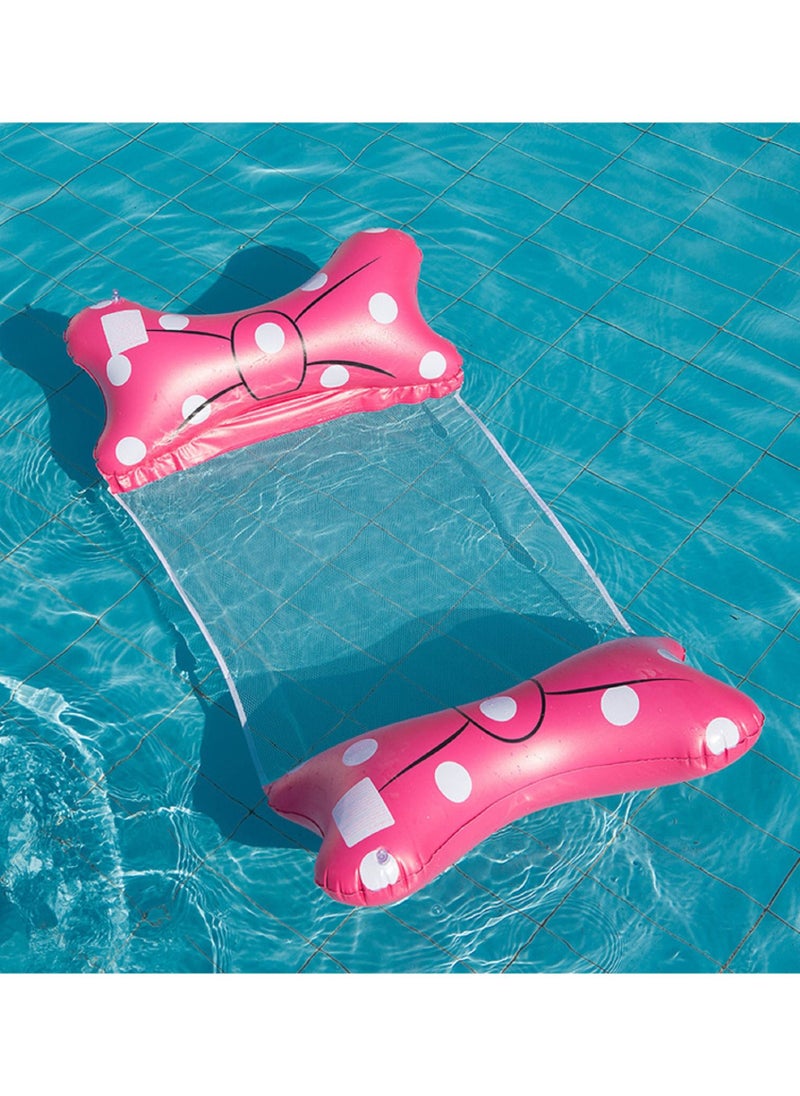 NIBEMINENT - 4-in-1 Hammock Inflatable Pool Float, Multi-Purpose Pool Hammock (Saddle, Lounge Chair, Hammock, Drifter) Pool Chair, Portable Water Hammock - Image 1